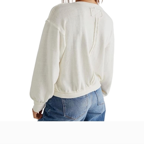 {We The Free} Off white Gardenia Wrap Long Sleeve - Picture 3 of 7